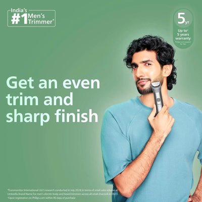 Philips 13-in-1 Men’s Trimmer – BeardSense Technology-MG5942/15 Scrollcart Qatar 
