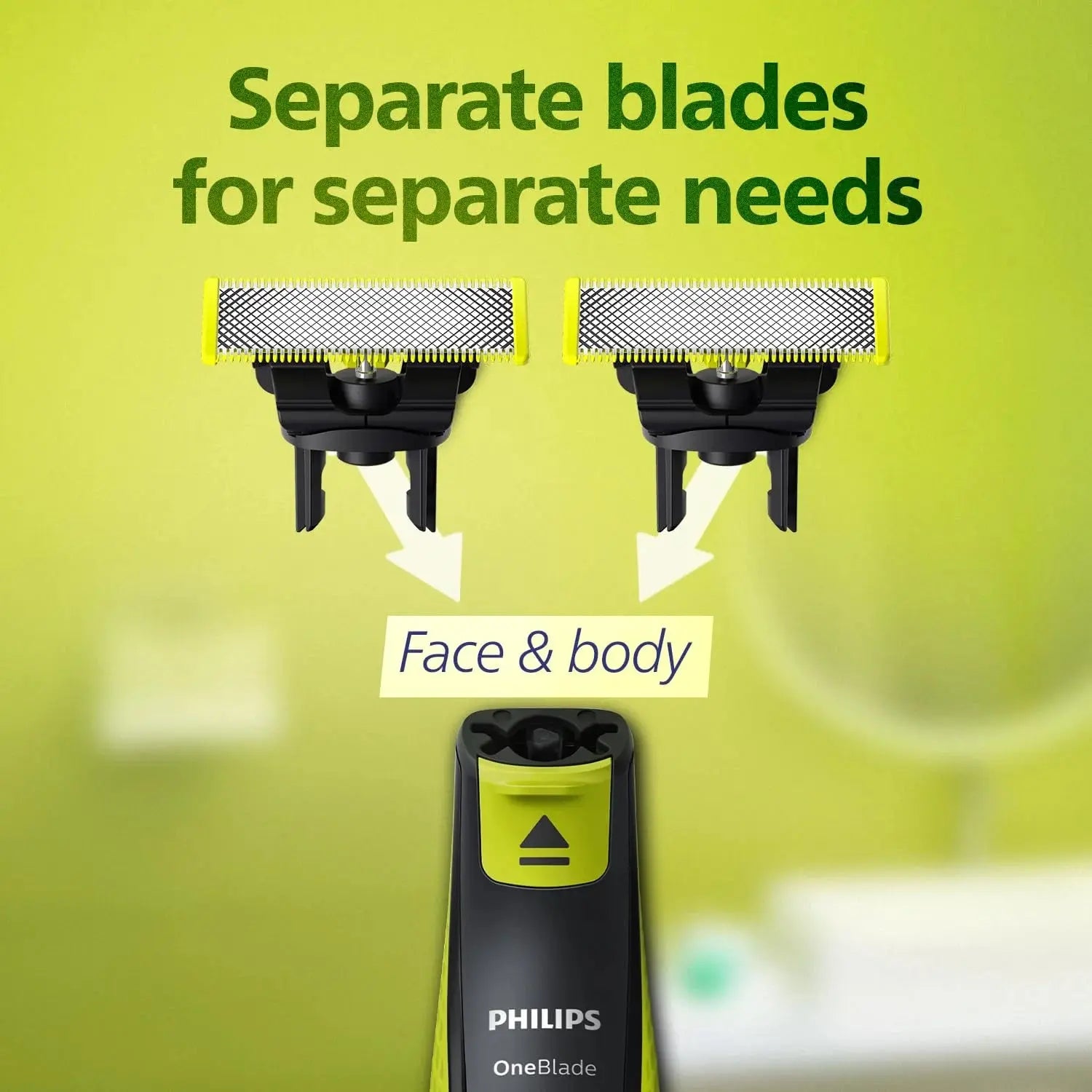 Philips One Blade Turbo2X QP2824/10-Grooming Kit for Face, Head & Body Marhaba international 