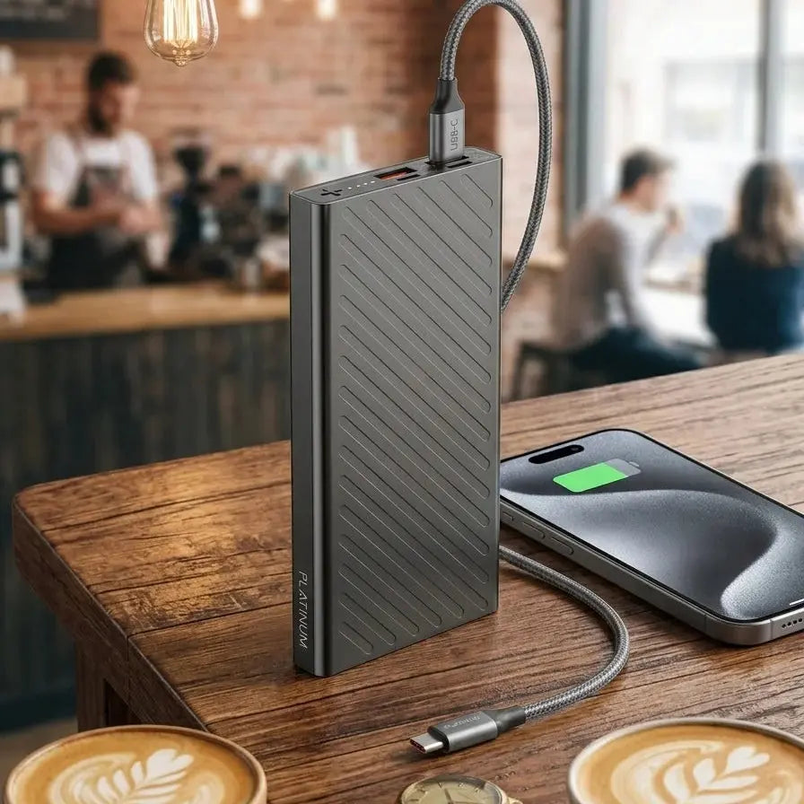 Platinum Flare 10000mAh Fast Charging Power Bank Doha Qatar