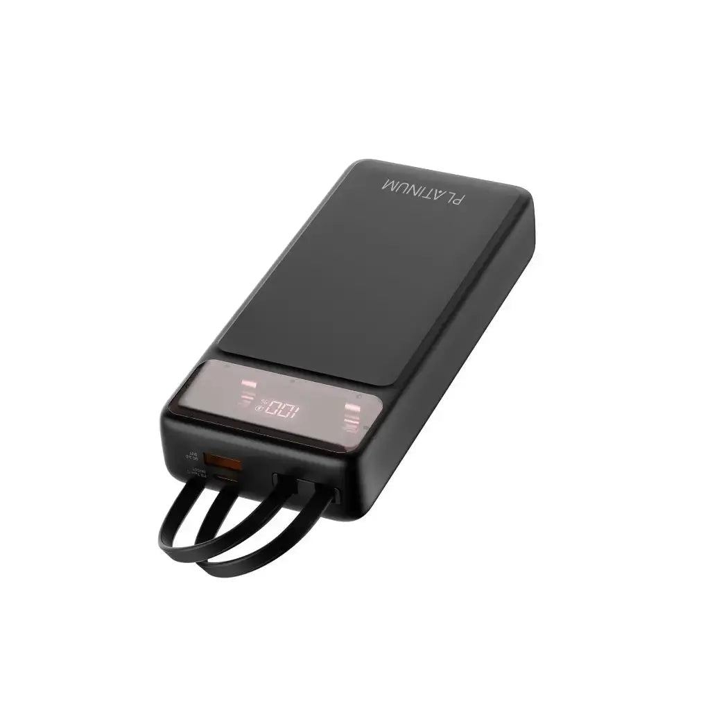 Platinum Jovial 20000mAh Power Bank Built-In Cables Qatar 