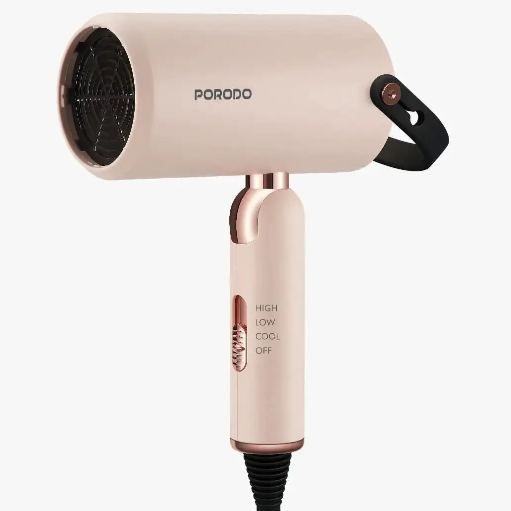 Porodo 2-In-1 Portable Hair & Garment Dryer -Pink Scrollcart Qatar 