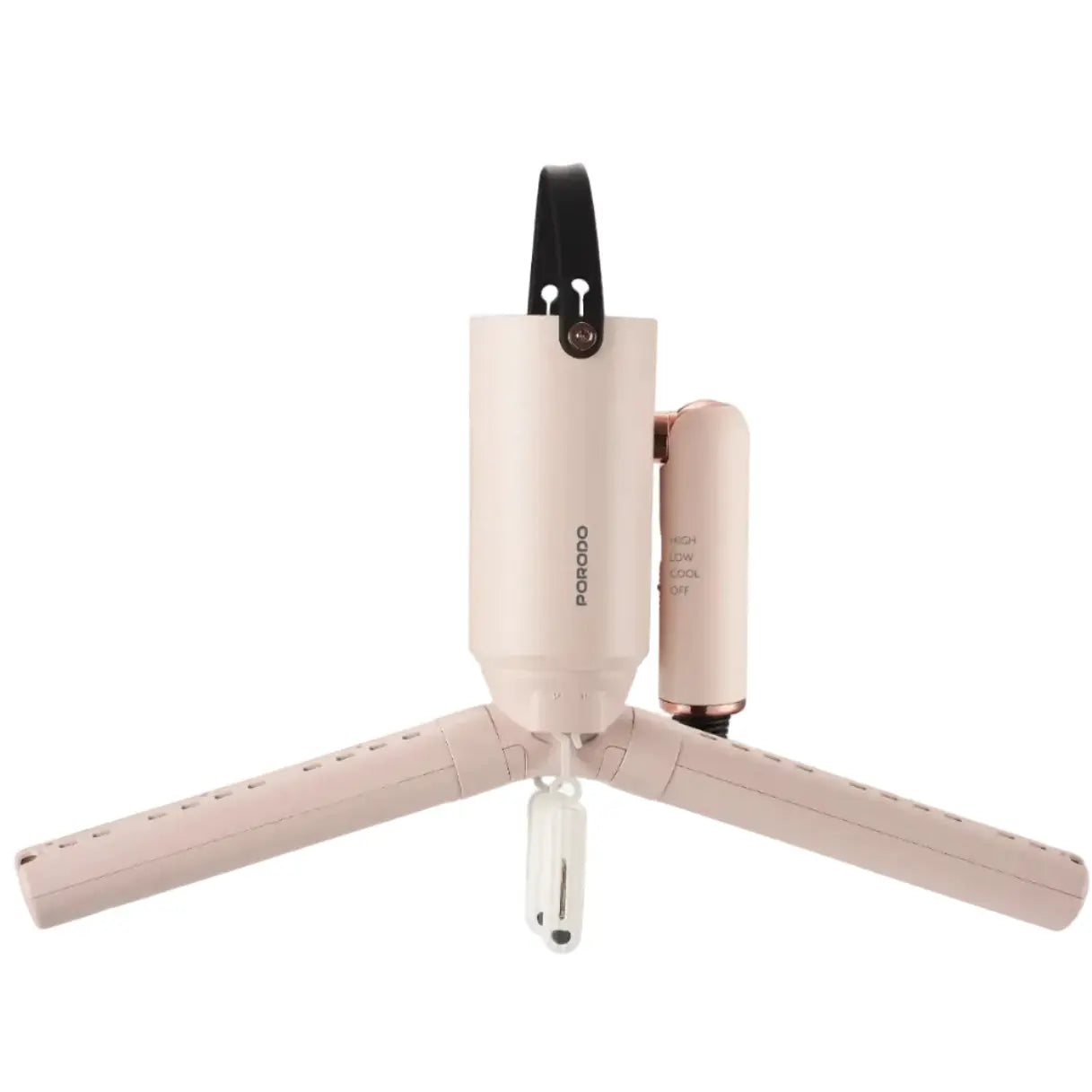 Porodo 2-In-1 Portable Hair & Garment Dryer -Pink Scrollcart Qatar 