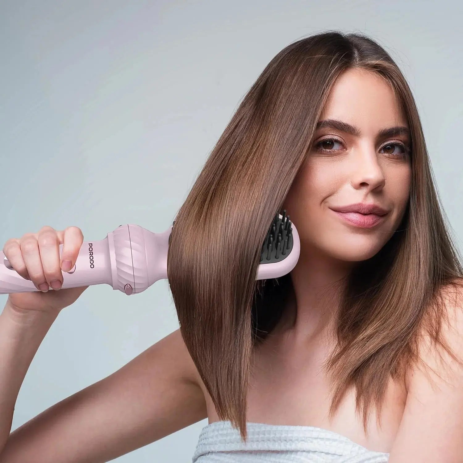 Porodo 5-in-1 Professional Hair Styler & Auto-Wrap Curler Scrollcart Qatar 