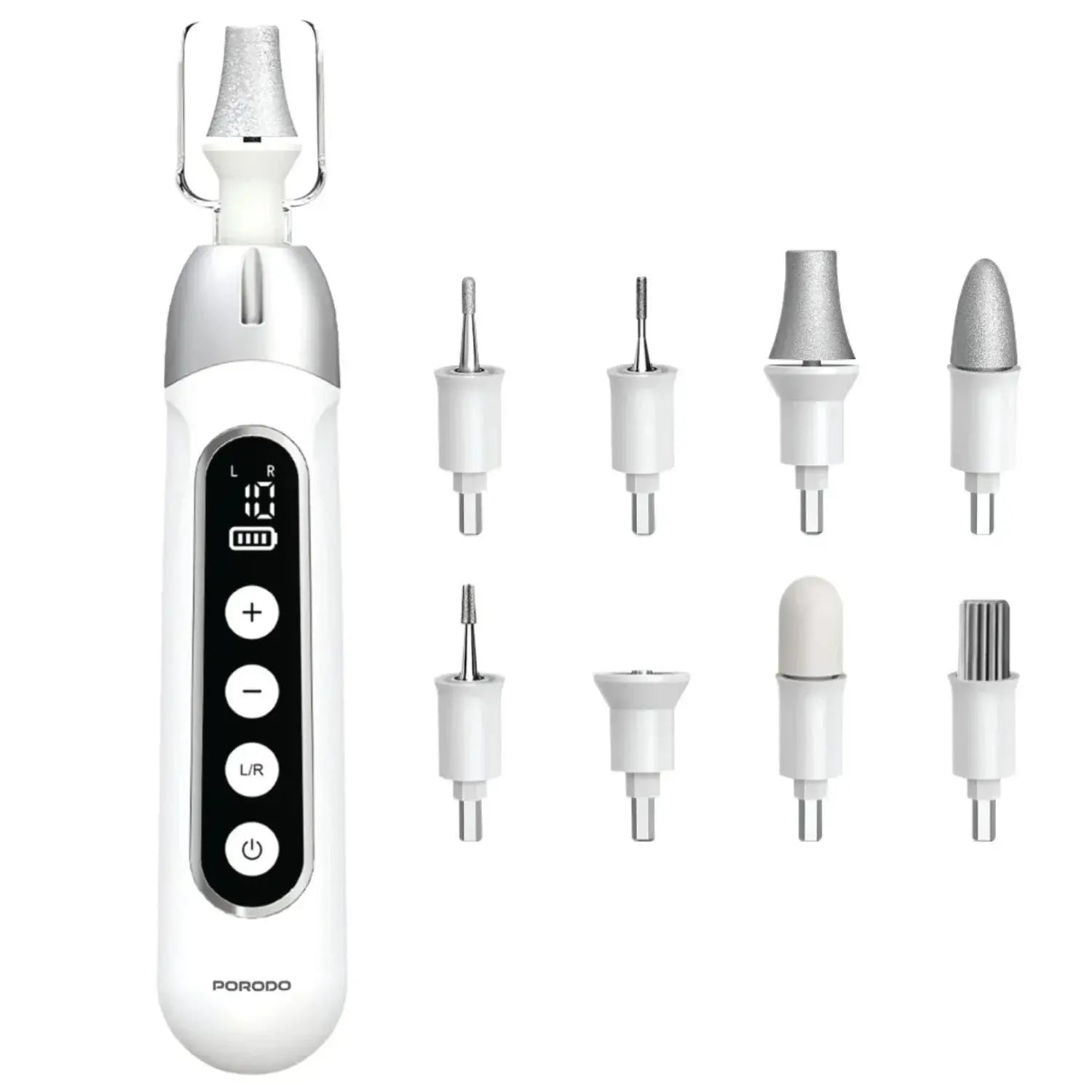 Porodo 8-in-1 Rechargeable Electric Nail Drill Doha Qatar
