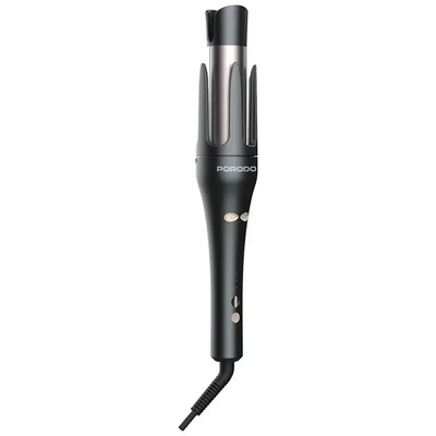 Porodo Lifestyle Automatic 2-In-1 Hair Styler -Black Scrollcart Qatar 