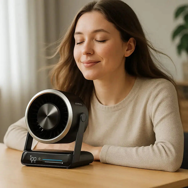 Porodo Chillo Core 6000mAh Rechargeable Desktop Fan Qatar