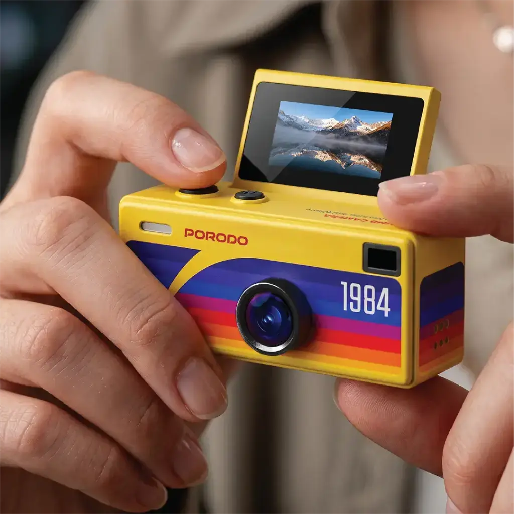 Porodo Memo Thumb Digital Camera Scrollcart Doha Qatar