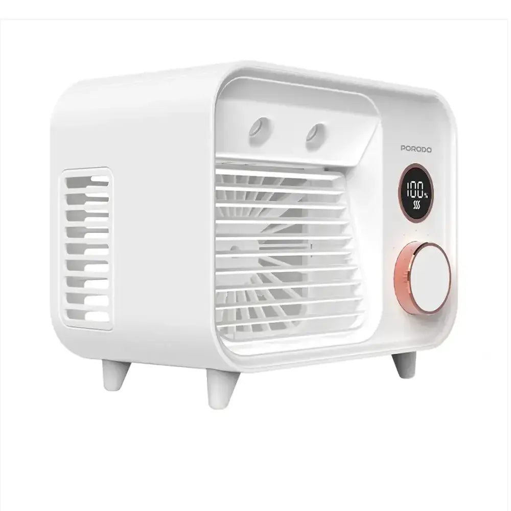 Porodo Mini Mist Fan Desktop Air Cooler 2000mAh Doha Qatar