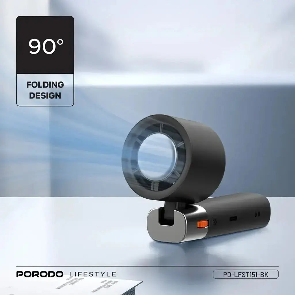 Turbo Handheld Fan – USB Cooling | Scrollcart Qatar
