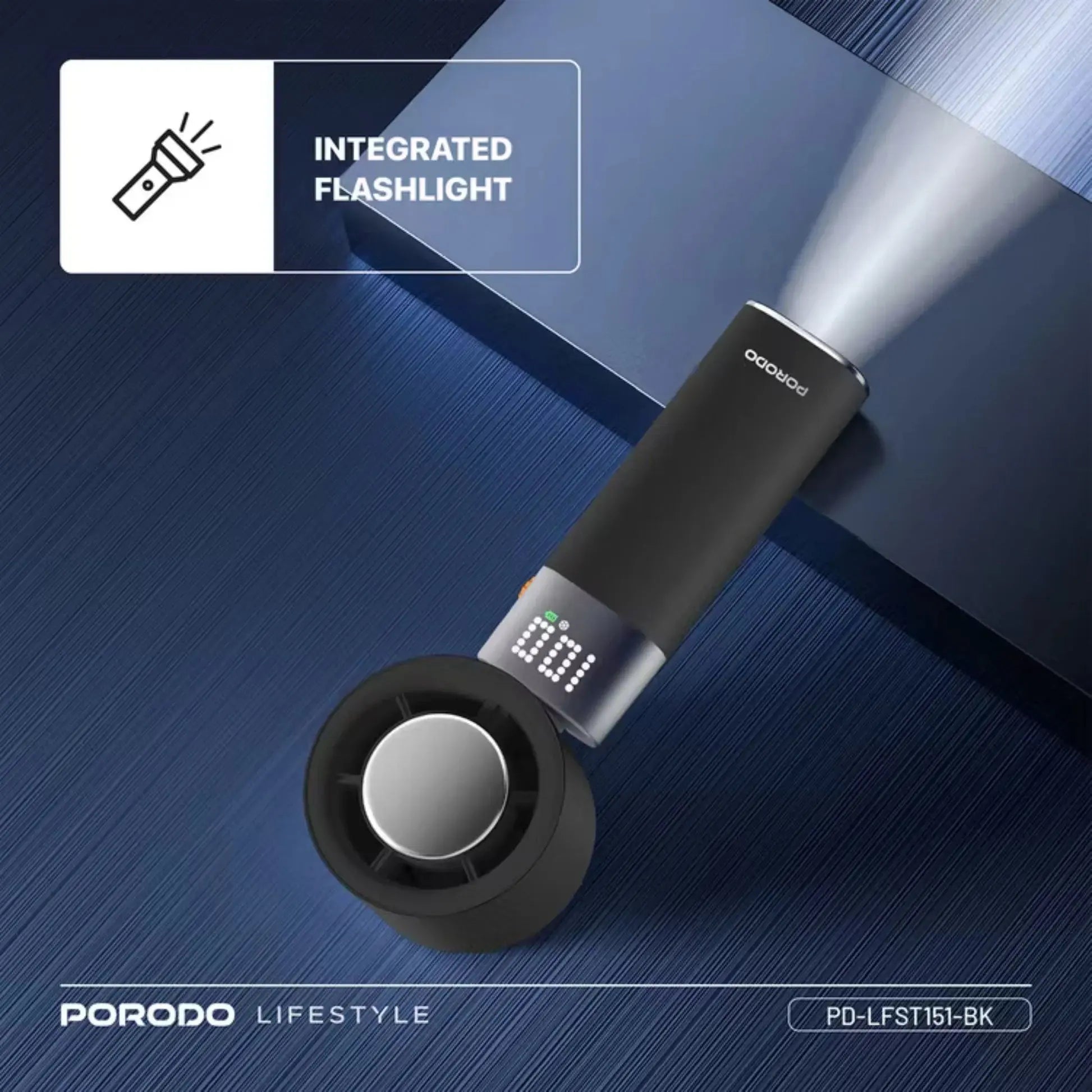 Turbo Handheld Fan – USB Cooling | Scrollcart Qatar
