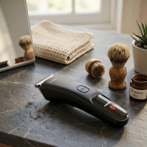 Porodo Professional T-Blade Compact Cordless Face & Hair Trimmer Scrollcart Qatar 
