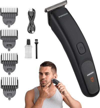 Porodo Professional T-Blade Compact Cordless Face & Hair Trimmer Scrollcart Qatar 