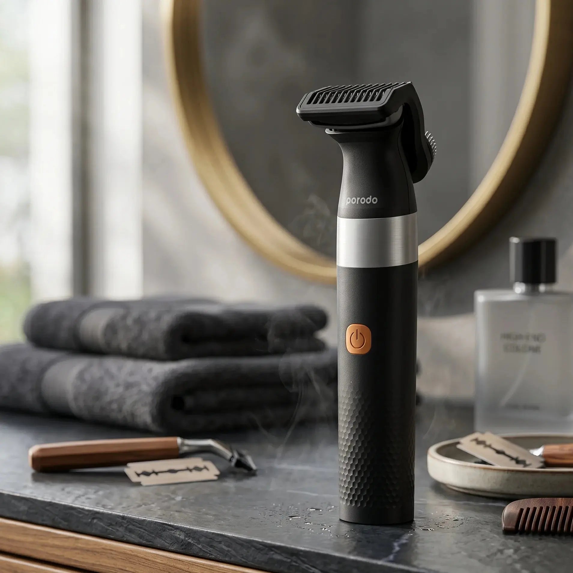 Porodo Professional T-Blade Compact Cordless Face & Hair Trimmer Scrollcart Qatar 