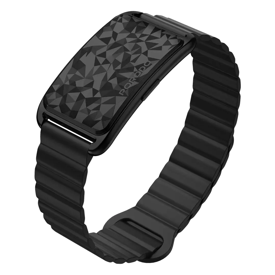 Porodo TrackFit Arc Smart Fitness Tracker with Magnetic Strap Scrollcart Qatar 