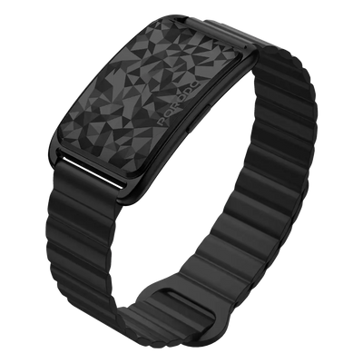 Porodo TrackFit Arc Smart Fitness Tracker with Magnetic Strap Scrollcart Qatar 