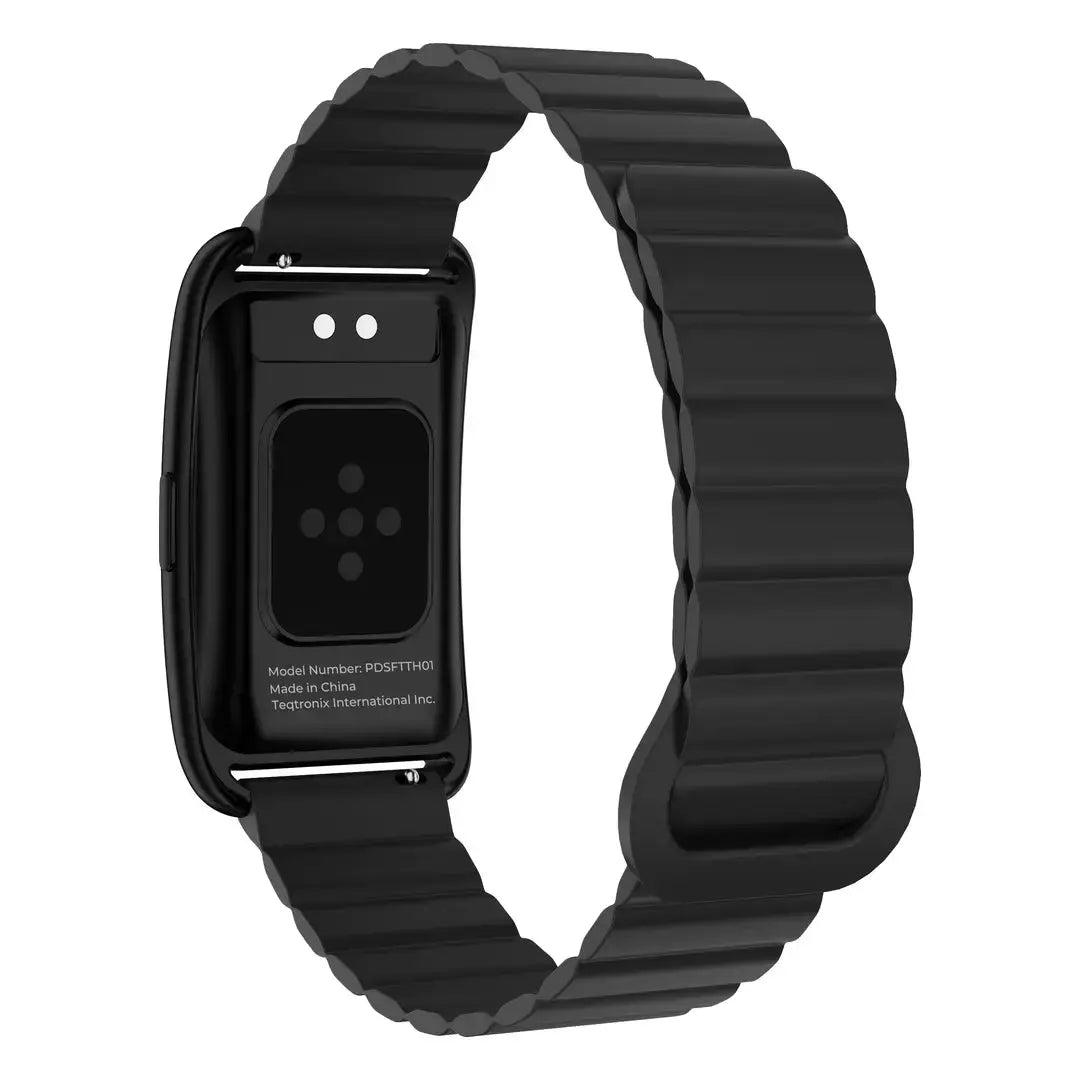 Porodo TrackFit Arc Smart Fitness Tracker with Magnetic Strap Scrollcart Qatar 