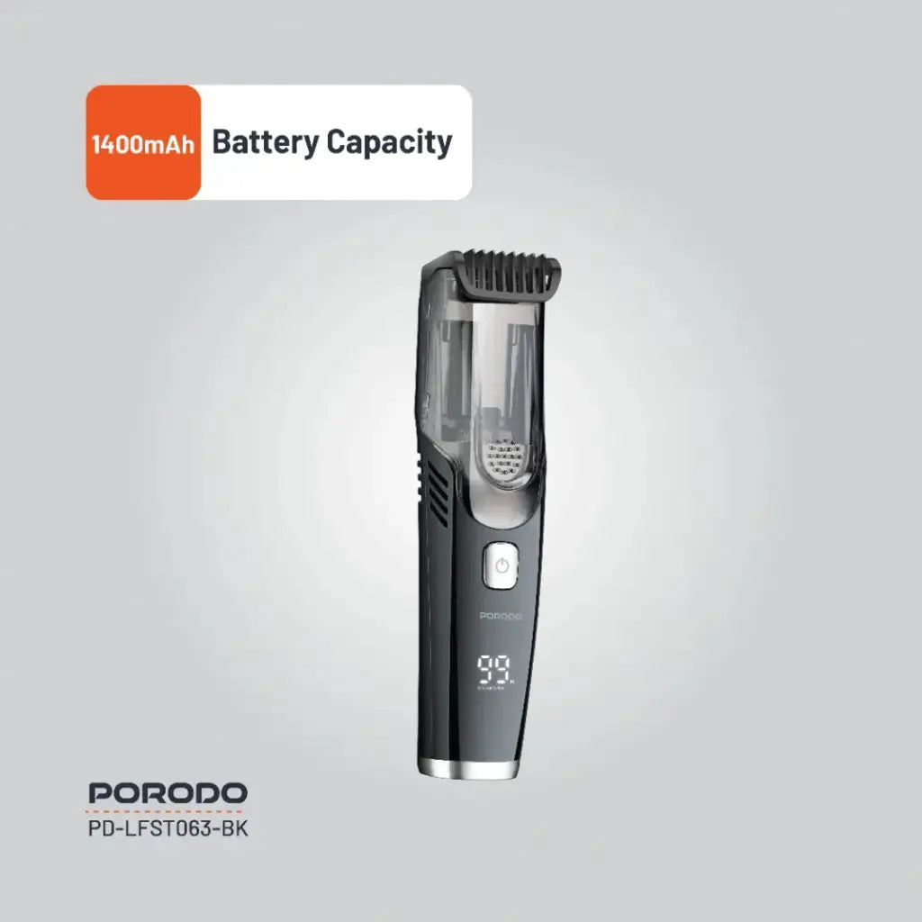 Porodo Lifestyle Air Suction Beard & Body Trimmer Marhaba international 