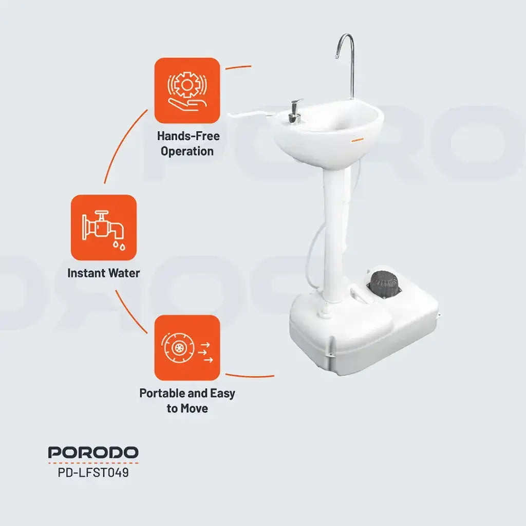 Porodo Lifestyle Portable Handwash Station Marhaba international 