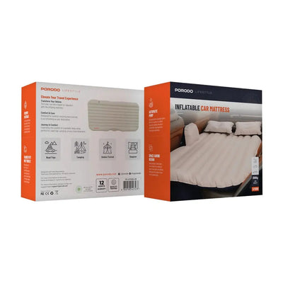 Car Mattress with Auto Pump-Poroda Lifestyle | Portable Inflatable Travel Bed Marhaba international 
