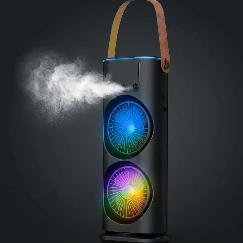 Portable Air Cooler Fan - USB Mist Humidifier Remote Qatar