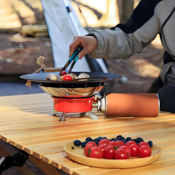 Portable Camping Gas Stove – Foldable Mini Outdoor Cooktop for Hiking, Fishing & Picnics