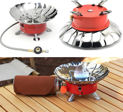 Portable Camping Gas Stove – Foldable Mini Outdoor Cooktop for Hiking, Fishing & Picnics