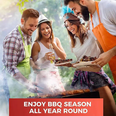 Portable Charcoal BBQ Grill Foldable Camping Grill Scrollcart Qatar 