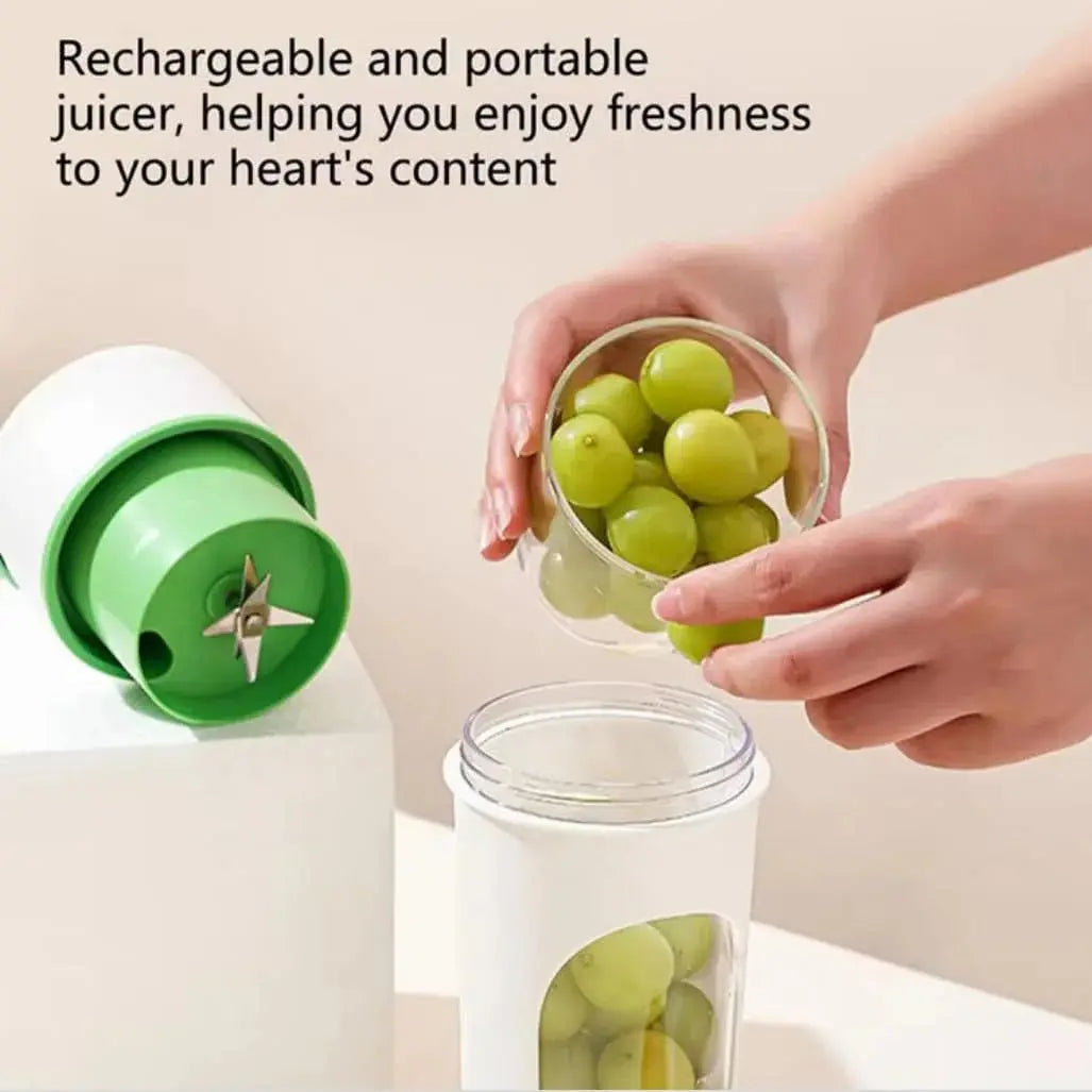 Portable Electric Blender & USB Rechargeable Smoothie Maker Scrollcart Qatar 