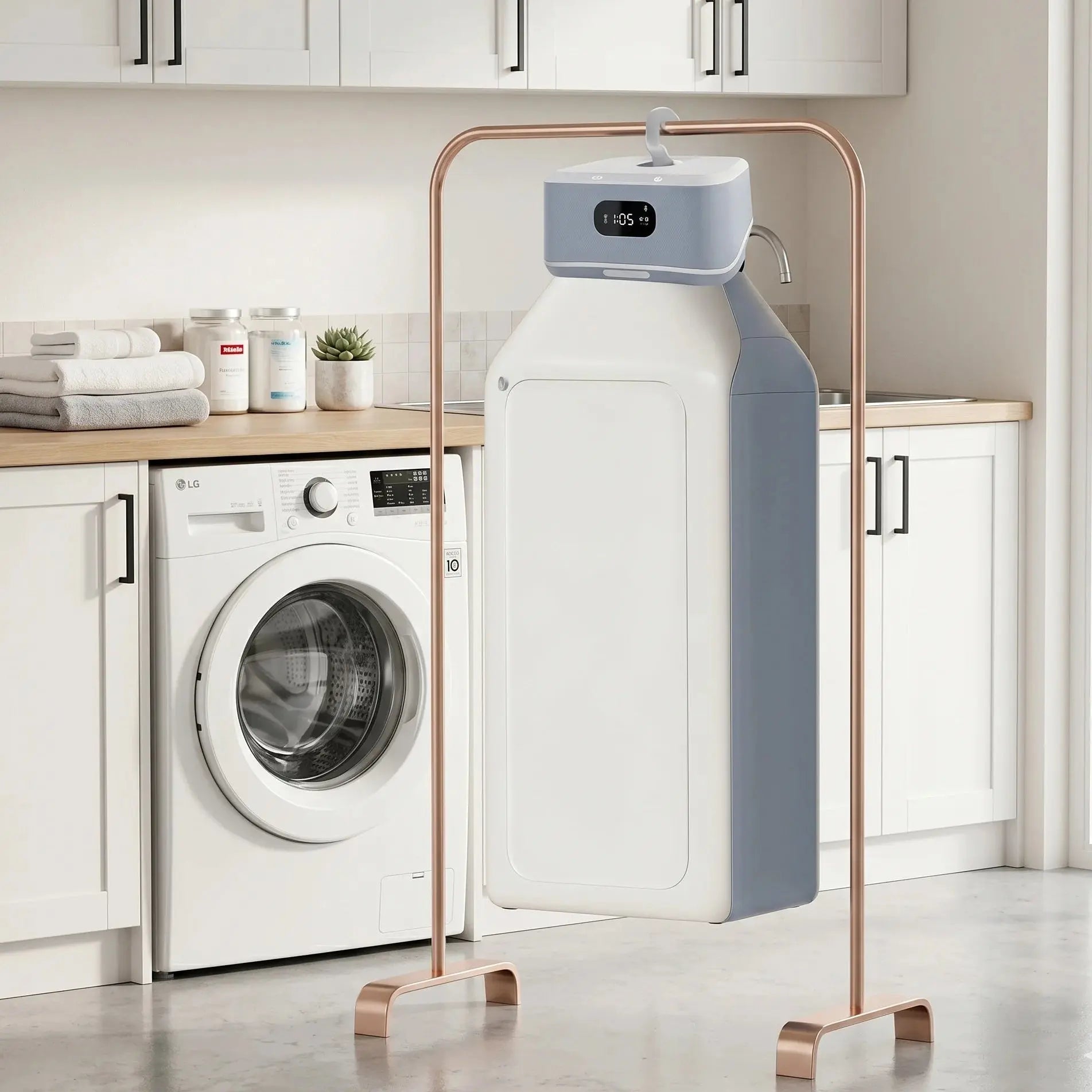 Portable Electric Clothes Drying Heater with Integrated Hook Scrollcart Qatar 