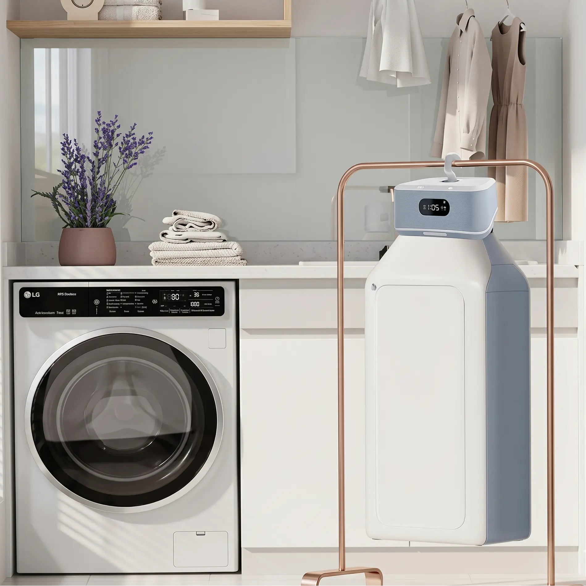 Portable Electric Clothes Drying Heater with Integrated Hook Scrollcart Qatar 