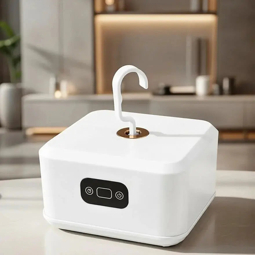 Portable Electric Clothes Drying Heater with Integrated Hook Scrollcart Qatar 
