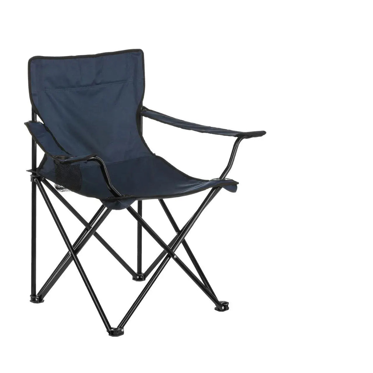 Portable Folding Camping Chair with Lumbar Support and Cup Holder Scrollcart Qatar 