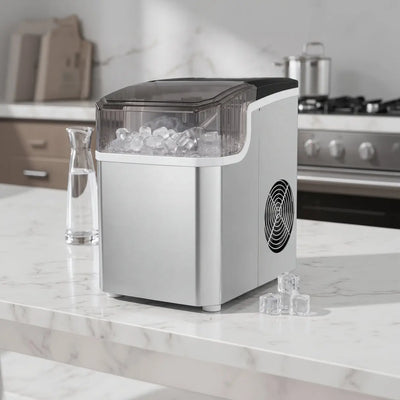 Portable Ice Maker Machine 3L Stainless Steel Doha Qatar