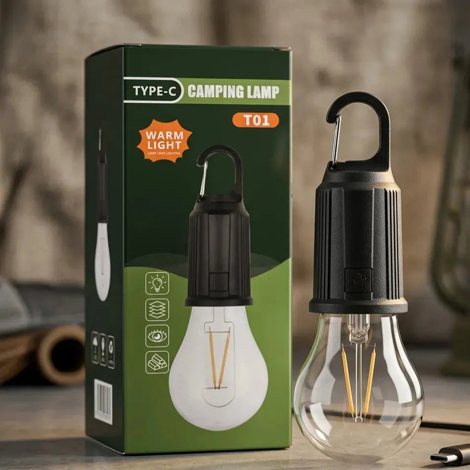 Portable Camping LED Lamp Warm Light Weatherproof Qatar