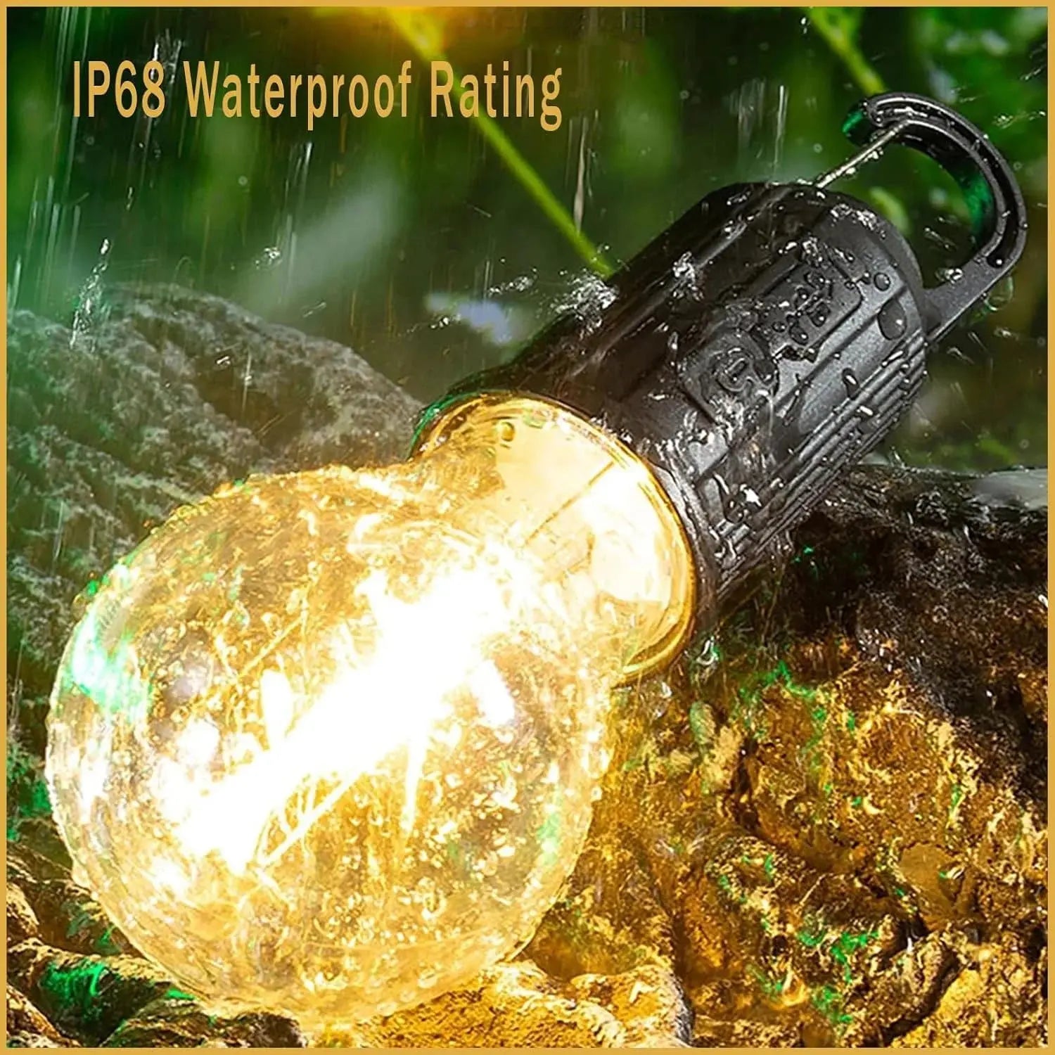 Portable Camping LED Lamp Warm Light Weatherproof Qatar