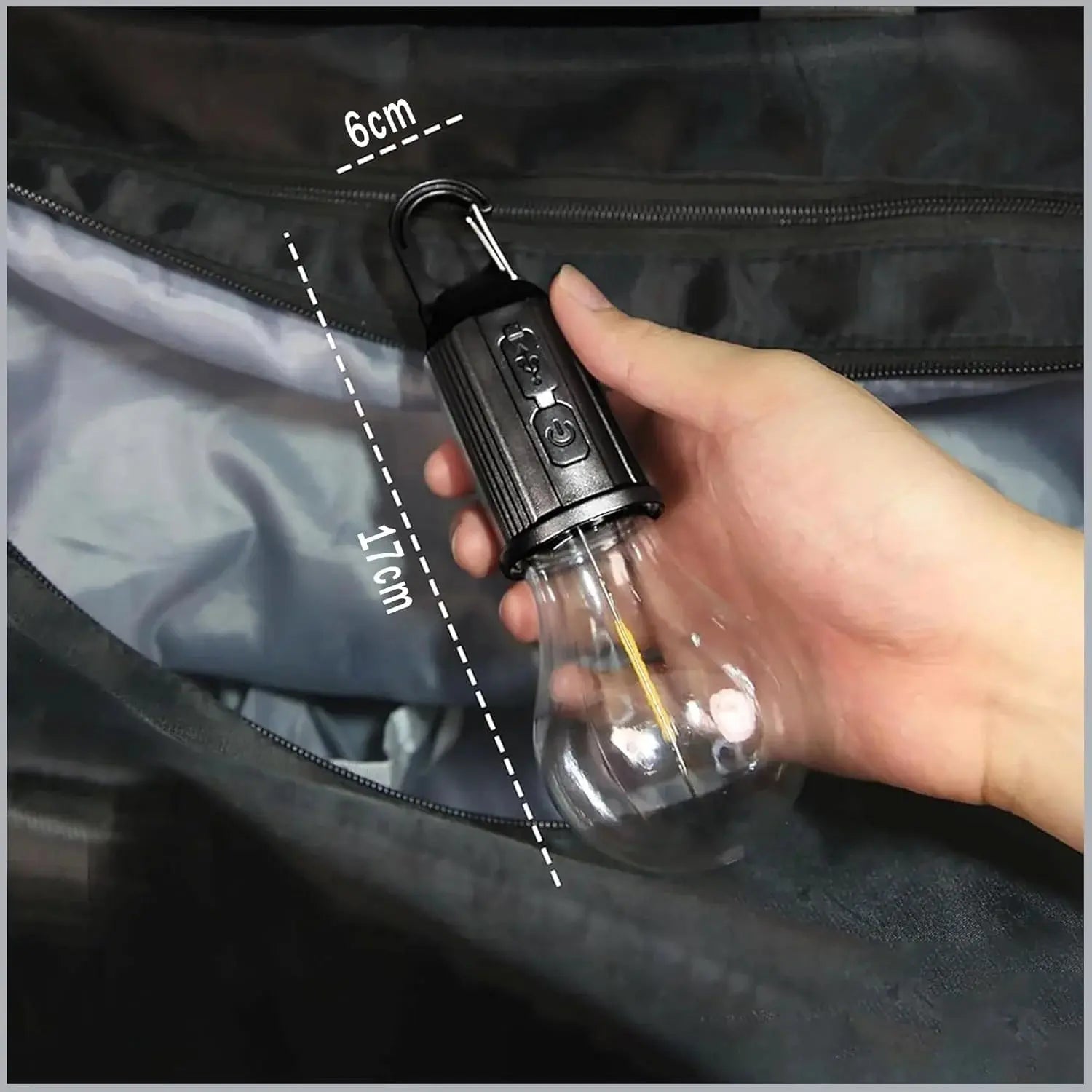 Portable Camping LED Lamp Warm Light Weatherproof Qatar