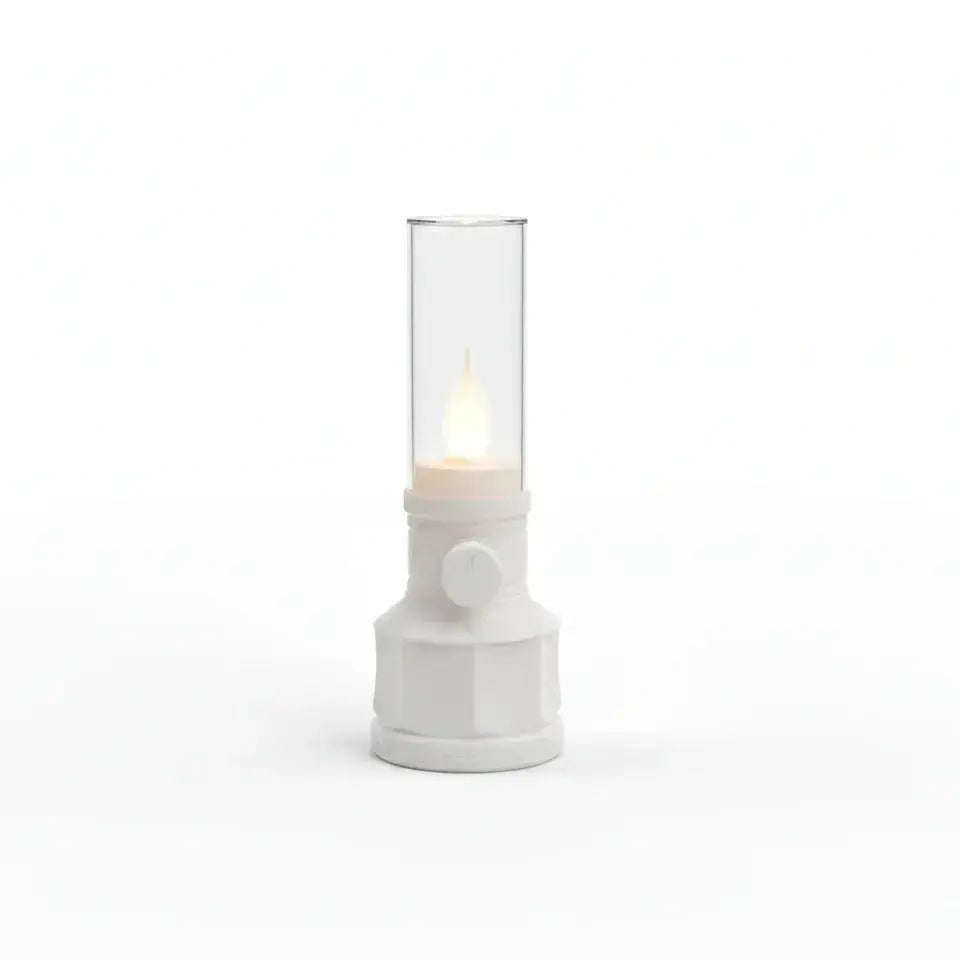 Portable LED Flame Lantern – Warm Yellow Flickering Light