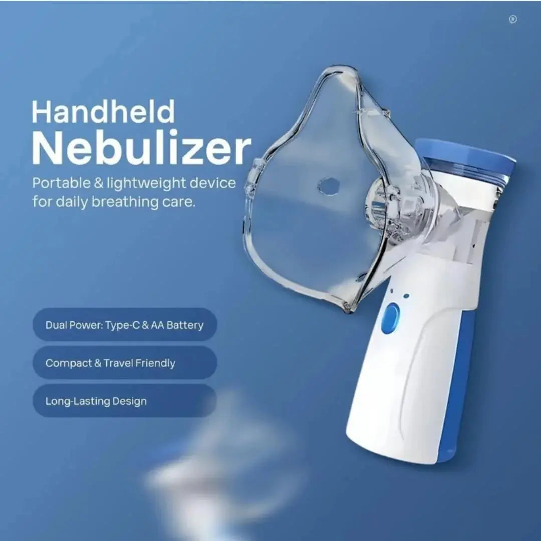 Portable Mesh Nebulizer Machine USB Rechargeable Qatar
