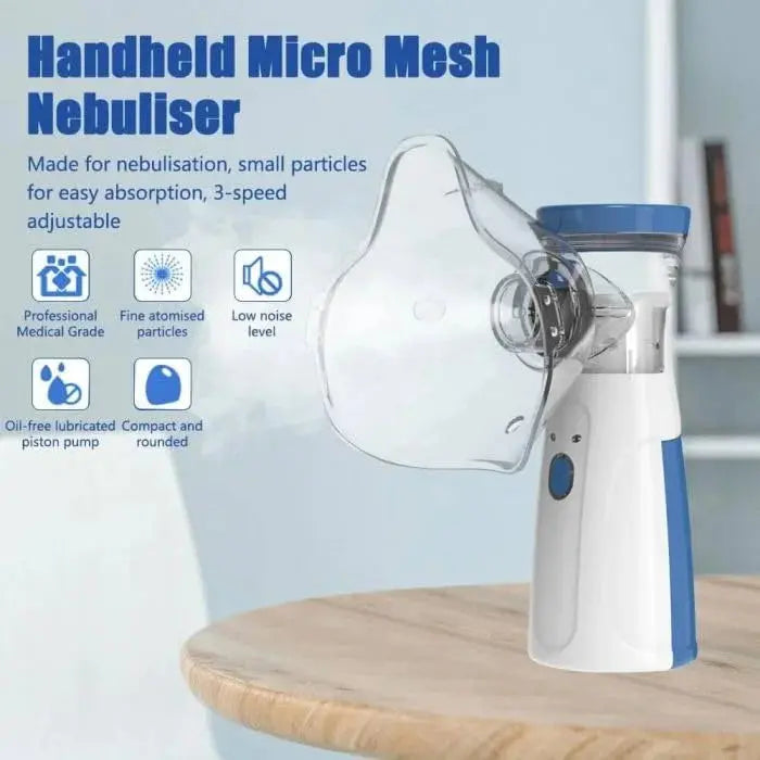 Portable Mesh Nebulizer Machine USB Rechargeable Qatar
