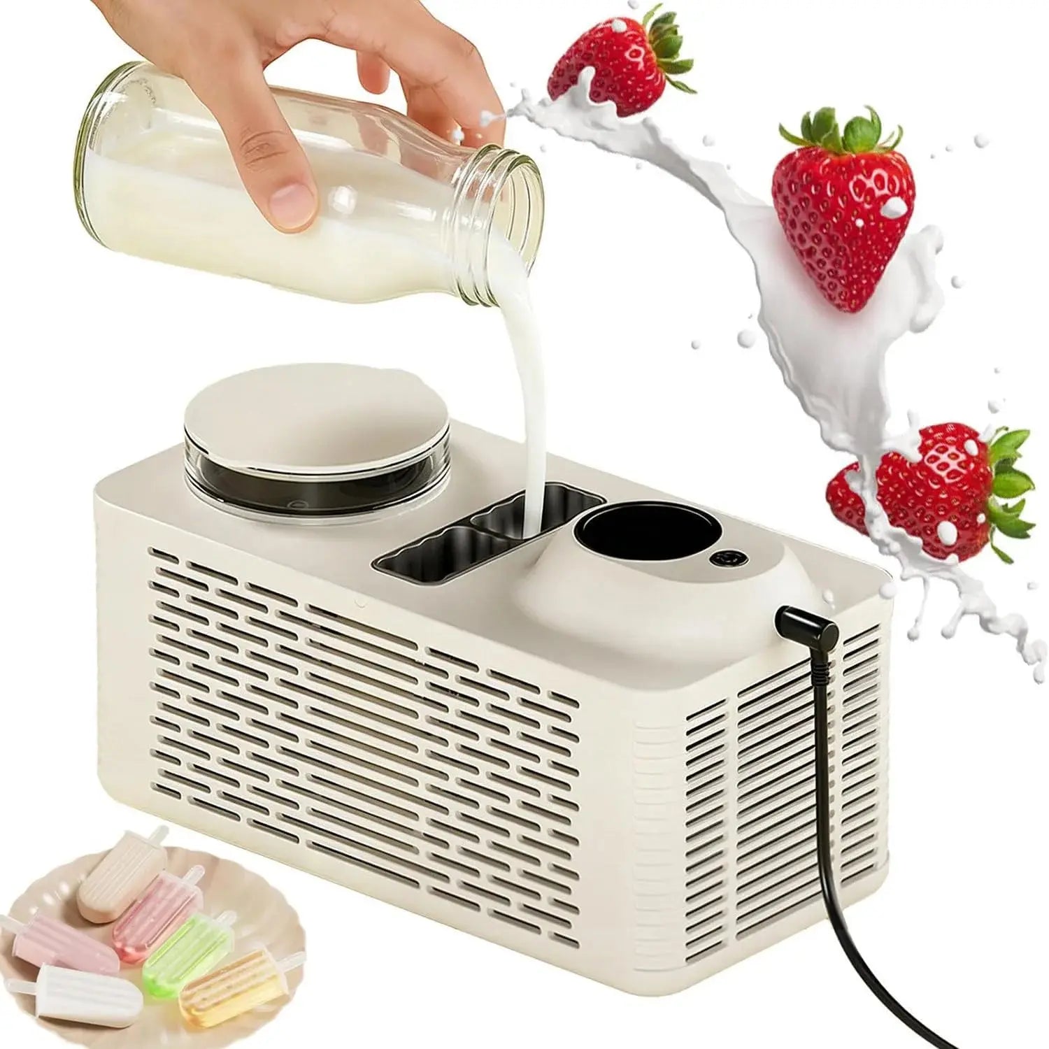 Mini Ice Pop Maker | Portable Popsicle Machine Doha Qatar