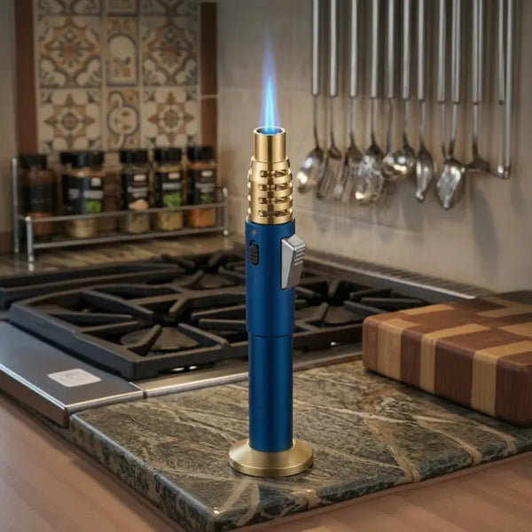 Portable Refillable Jet Torch Cooking Lighter Scrollcart Qatar 