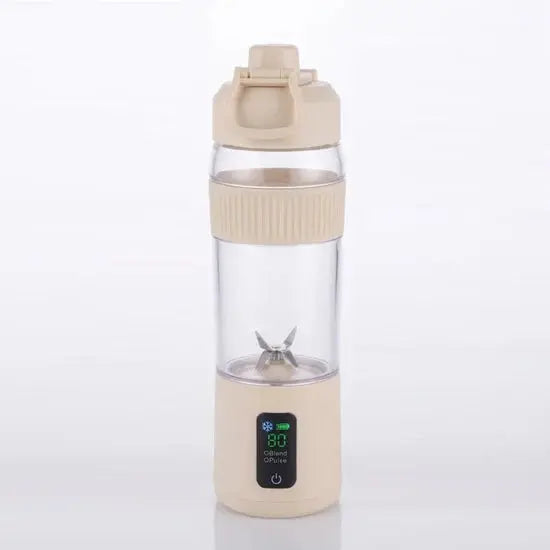 Portable Smart Blender 600ml 220W – Rechargeable USB-C Mini Smoothie Blender Scrollcart Qatar 