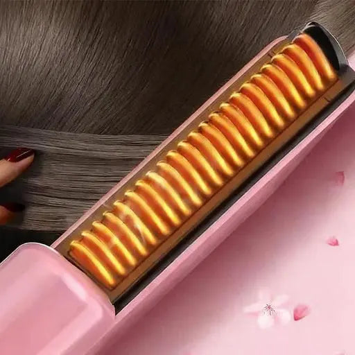 Portable Straight Hair Comb HG-118 – 25W PTC Heating Scrollcart Qatar 