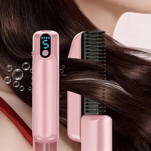 Portable Straight Hair Comb HG-118 – 25W PTC Heating Scrollcart Qatar 