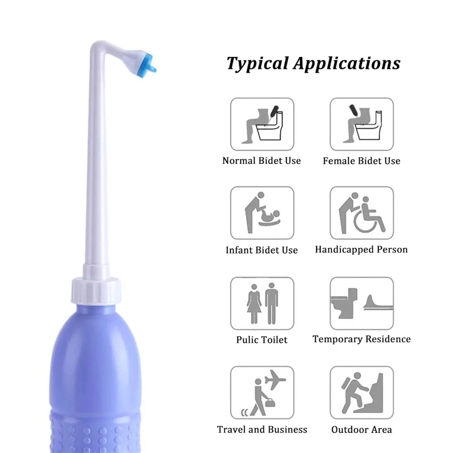Portable Travel Bidet Bottle 650ml Price Doha Qatar