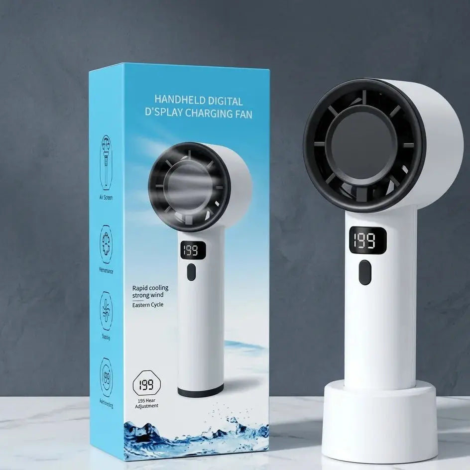 Portable Turbo Fan – 199 Speed Digital Display Doha Qatar