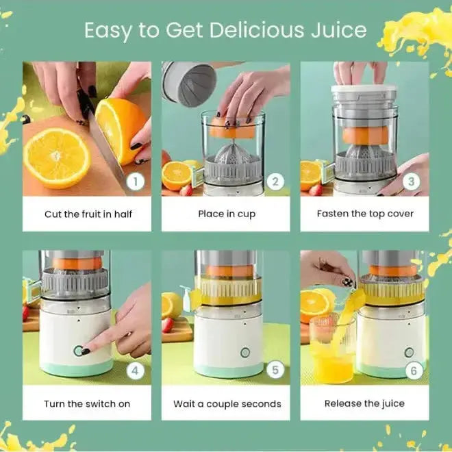 Rechargeable Electric Citrus Juicer-Portable Squeezer Qatar