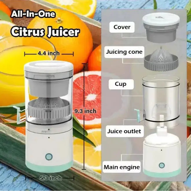 Rechargeable Electric Citrus Juicer-Portable Squeezer Qatar