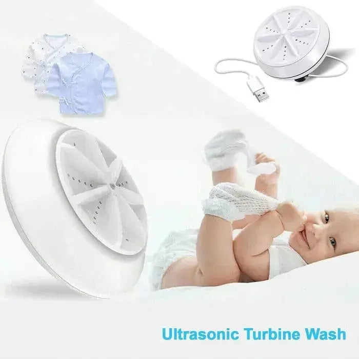 Portable Washing Machine – Mini Turbine Laundry Washer Qatar