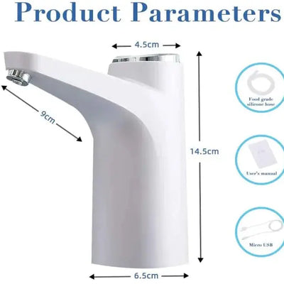 Portable Water Dispenser Pump-USB Rechargeable Scrollcart Qatar 